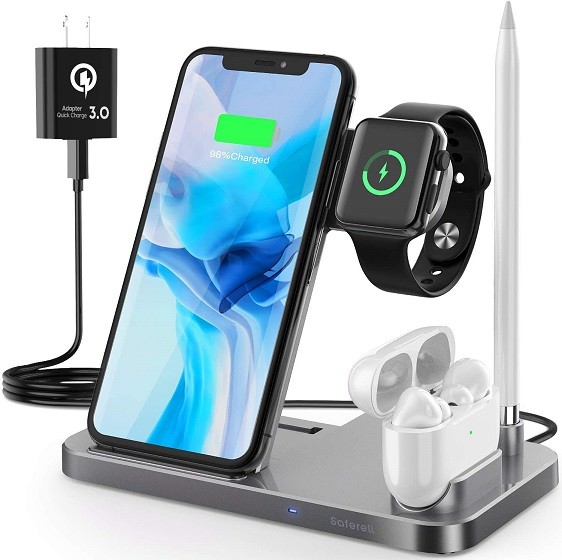 4 in 1 Wireless Charging Station