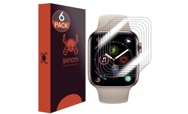 7. Skinomi Apple Watch Series 4 Screen Protector