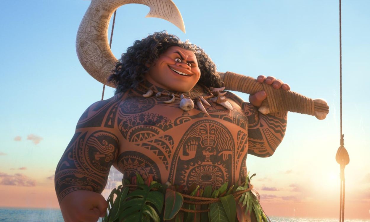 Á thần Maui trong Moana