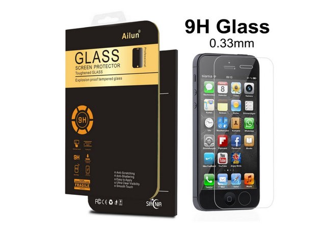 Ailun Tempered Glass Screen Protector chống trầy xước cho iPhone SE