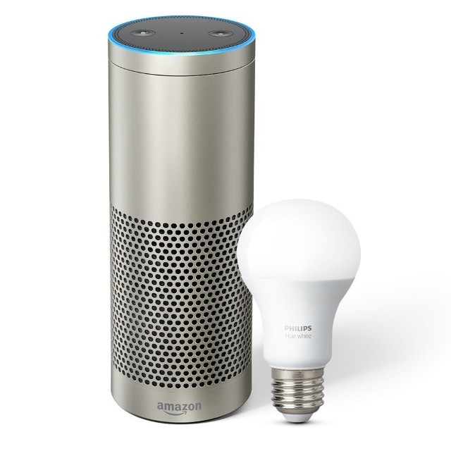 Amazon Echo Plus with Philips Hue Lighting