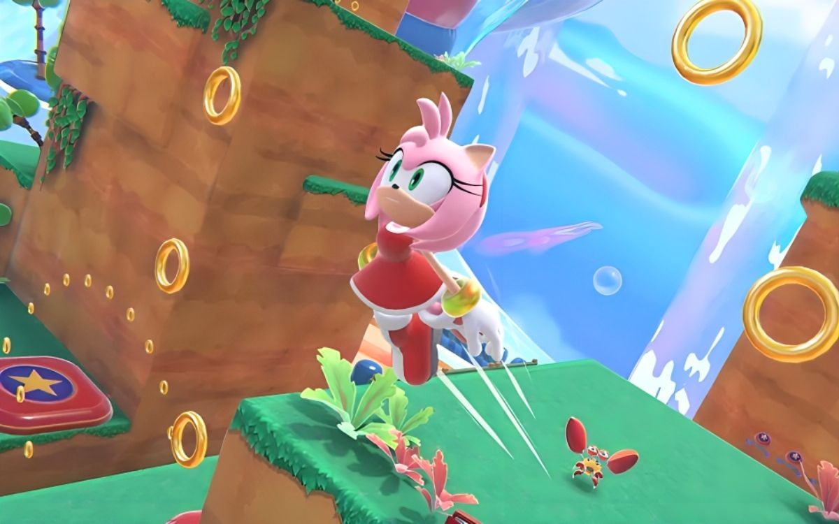 Amy Rose trong Sonic Dream Team