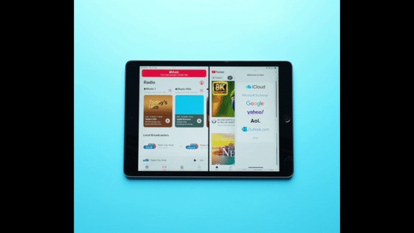 Ẩn cửa sổ Slide Over trên iPad