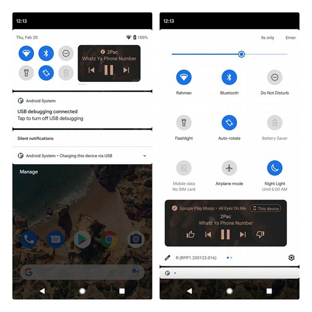 Google Android 11: Tích Hợp Trình Phát Nhạc Vào Cài Đặt Nhanh