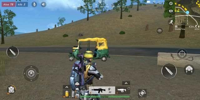 Ảnh chụp màn hình bản đồ trong Survival Game