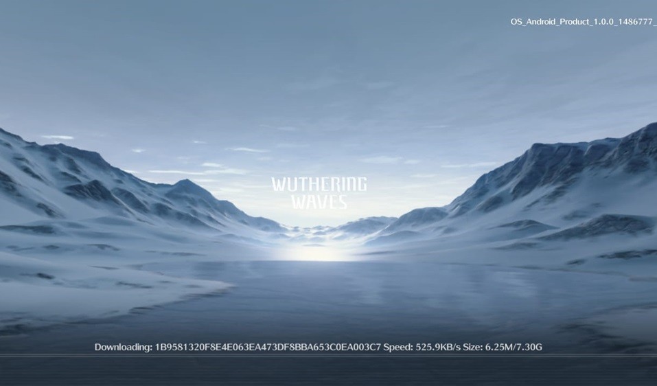 Ảnh chụp màn hình bước 2 tải trước Wuthering Waves trên Android