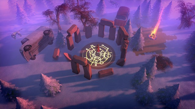 Ảnh chụp màn hình game DYSMANTLE: Người chơi đang phá hủy mọi thứ xung quanh để thu thập tài nguyên trong một thế giới hậu tận thế hoang tàn, với mục tiêu sống sót và trốn thoát.