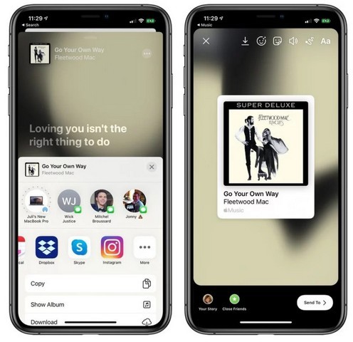 Chia Sẻ Nhạc Apple Music Lên Instagram và Facebook: Tính Năng Mới Ra Mắt