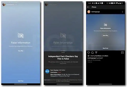 Instagram Mở Rộng Tính Năng Kiểm Tra Tin Giả Sang Stories: Cách Hoạt Động