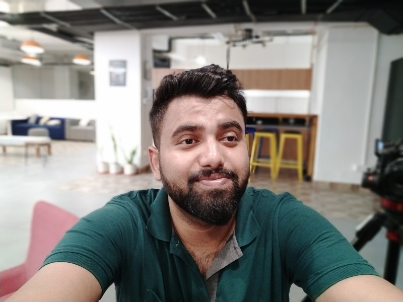 Ảnh chụp selfie từ camera của Vivo X21