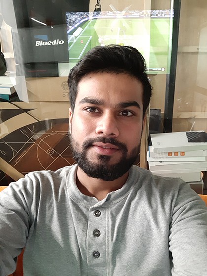Ảnh chụp selfie từ camera Samsung Galaxy A7 (2018)