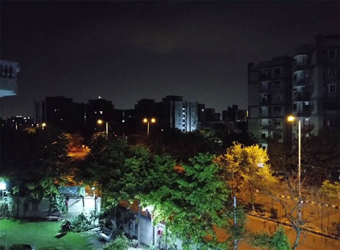 Ảnh chụp thiếu sáng từ camera sau của Nokia 7 Plus