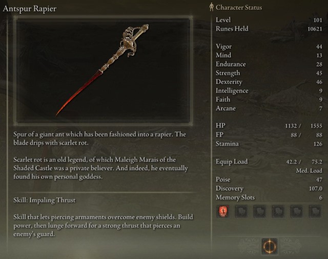 Antspur Rapier