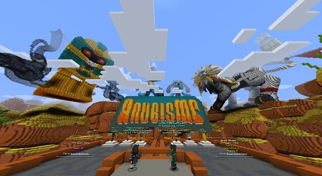 AnubisMC Server Minecraft địa điểm độc đáo