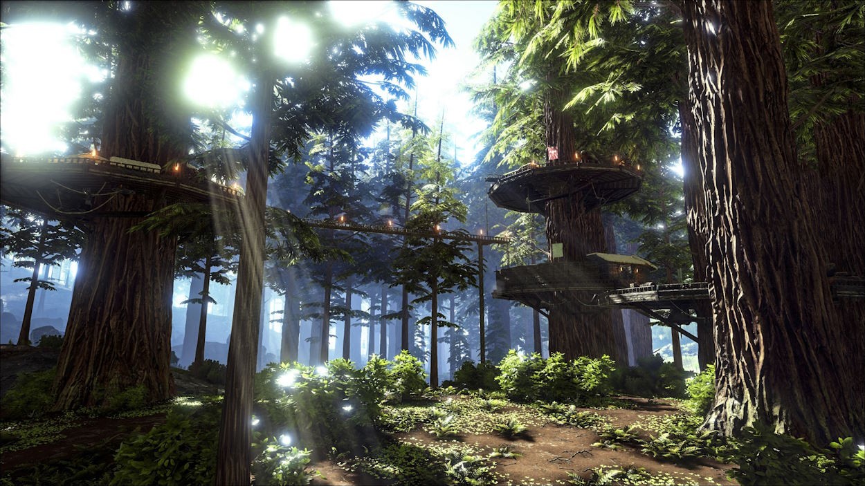 Ark: Survival Evolved đưa người chơi vào một thế giới tiền sử đầy khủng long và thử thách sinh tồn