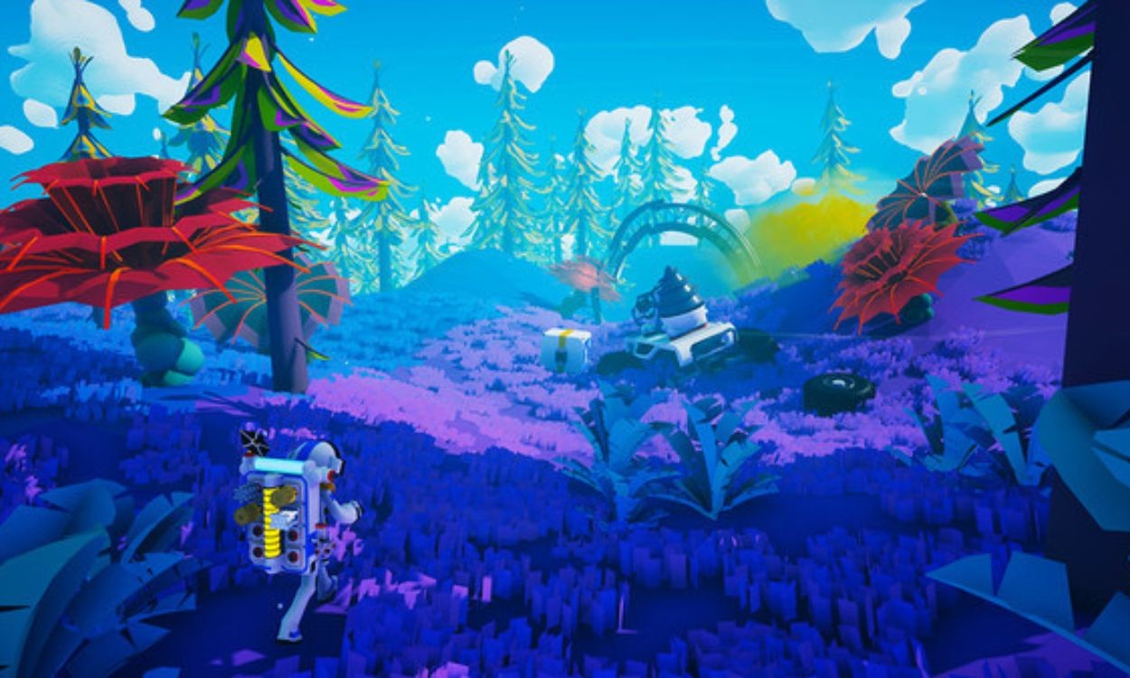 Astroneer là một trò chơi khám phá không gian cho phép người chơi xây dựng căn cứ và khai thác tài nguyên trên các hành tinh khác nhau
