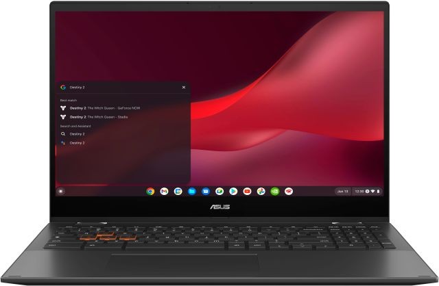 ASUS Chromebook Vibe CX55 Flip - Thiết Kế Linh Hoạt Cho Gaming