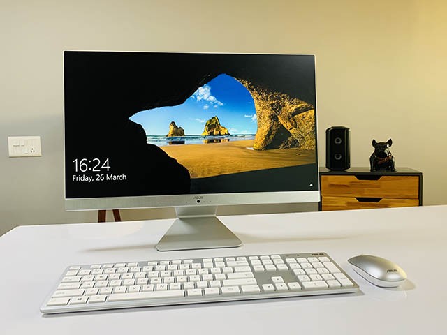 Đánh giá Asus AiO V241: Máy tính All-in-One lý tưởng cho văn phòng tại gia