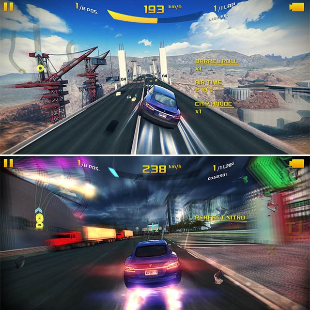 Asus ZenFone 5Z chiến Asphalt 8 mượt mà, không giật lag