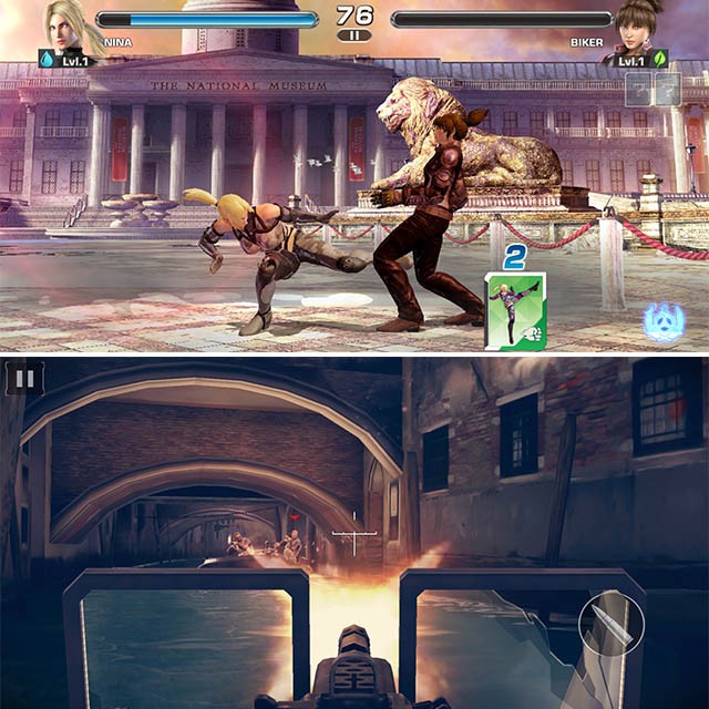 Asus ZenFone 5Z chơi mượt mà Tekken và Modern Combat