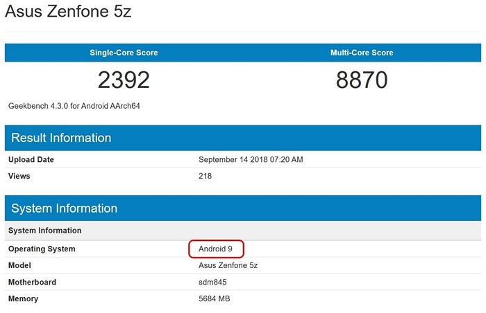 Asus ZenFone 5Z Sắp Nhận Bản Cập Nhật Android Pie: Tin Vui Cho Người Dùng