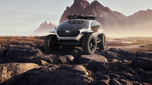 Audi AI:TRAIL ngoài trời