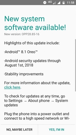 Moto G5 Tại Việt Nam Cuối Cùng Đã Nhận Được Bản Cập Nhật Android 8.1 Oreo