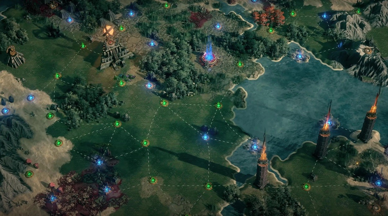 Bản đồ Atlas trong Path of Exile 2