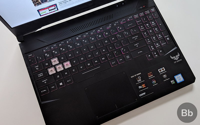 Bàn phím FX505 có đèn nền RGB