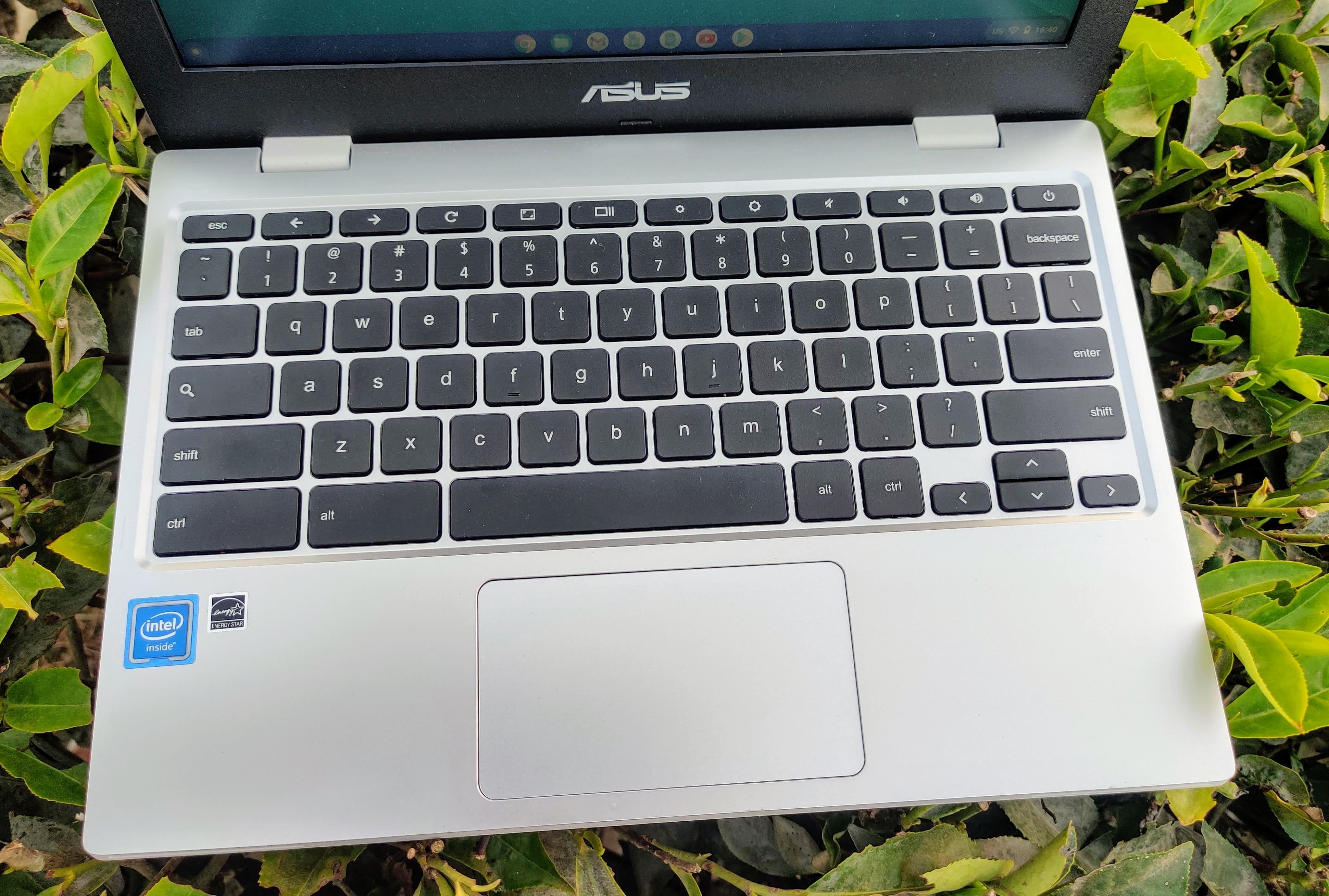 Bàn phím và Touchpad của Asus Chromebook CX1101