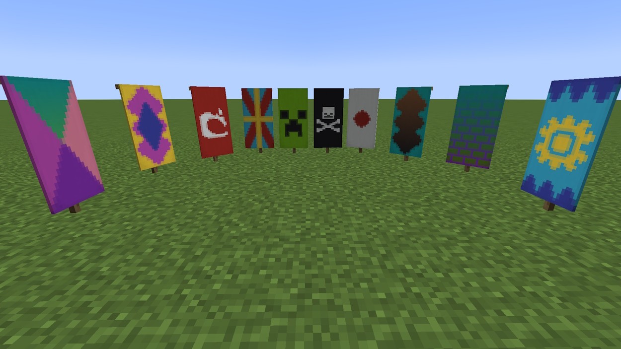 Khám Phá 5 Cách Sử Dụng Banner (Biểu Ngữ) Độc Đáo Trong Minecraft Năm 2025