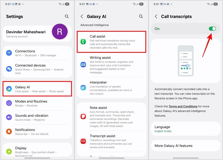 Ghi Âm Cuộc Gọi và Chuyển Thành Văn Bản trên Samsung Galaxy: Hướng Dẫn Chi Tiết