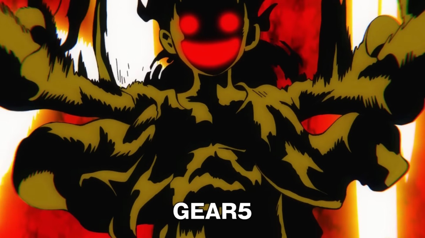 Biến hình Gear 5 của Luffy