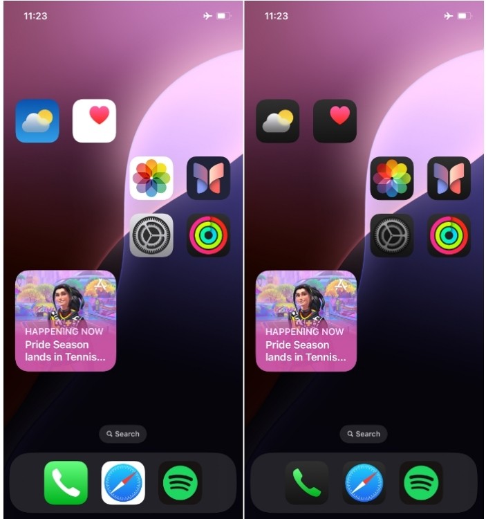 Biểu tượng tùy chỉnh iOS 18