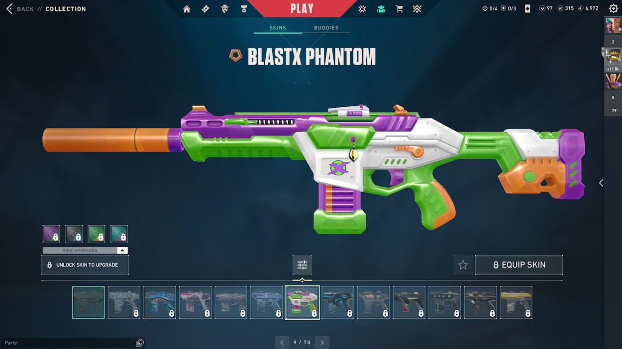 BlastX Phantom trong Valorant