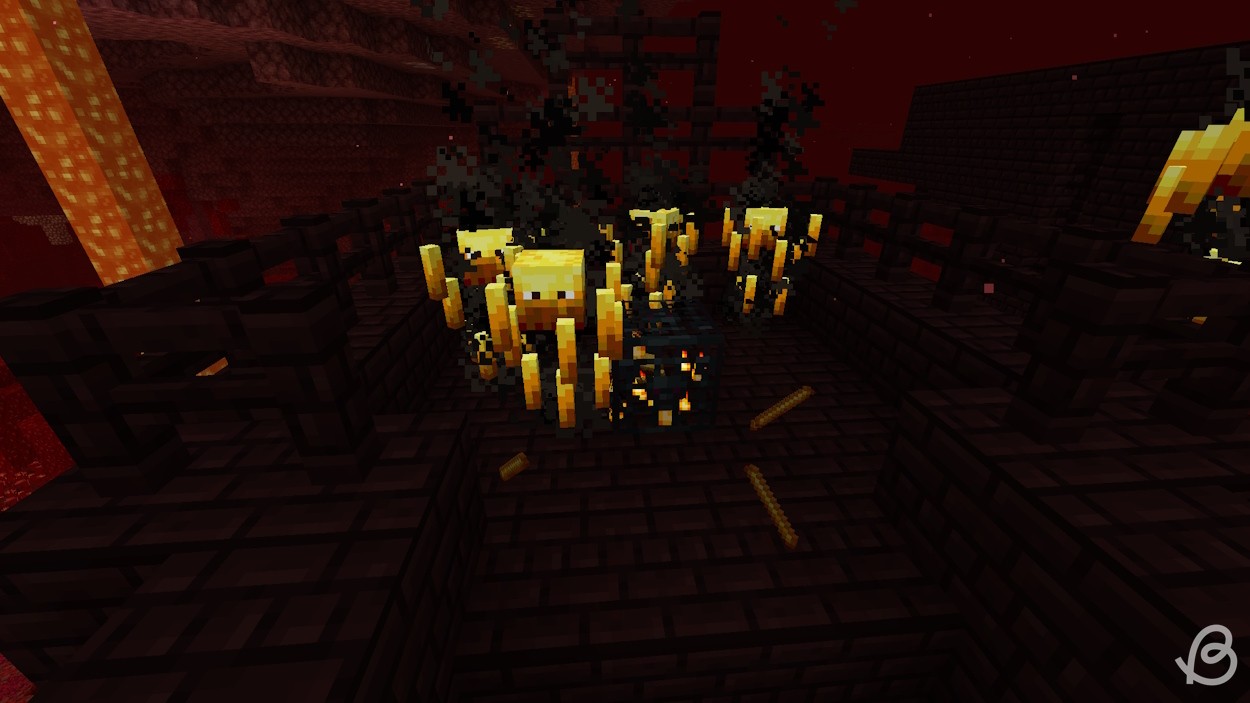Blaze và que blaze, những vật phẩm cần thiết để phá đảo Minecraft