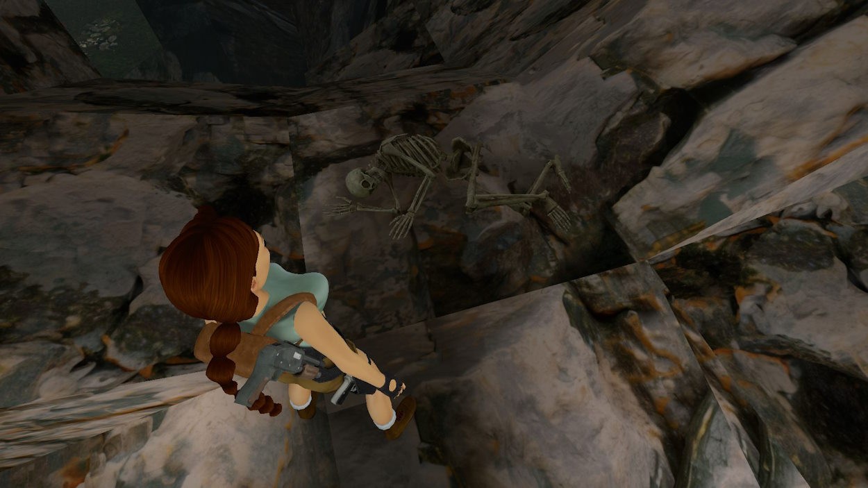 Bộ xương mới trong Tomb Raider Remasters