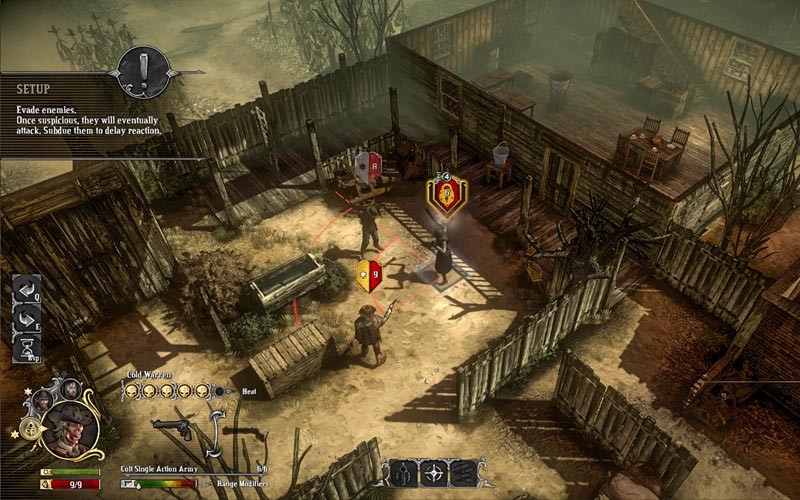Bối cảnh game Hard West