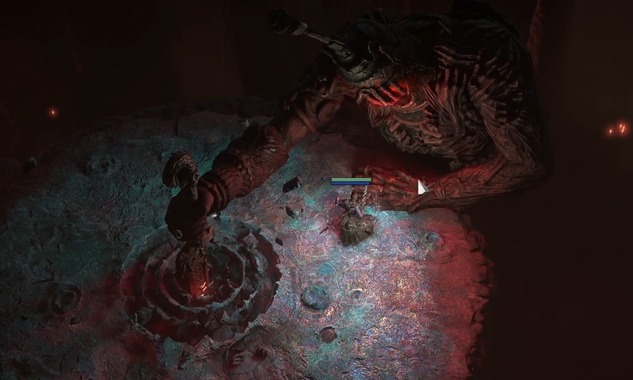 Boss Colossus trong Path of Exile 2