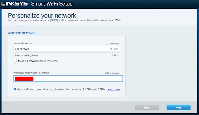 Cá nhân hóa cài đặt WiFi