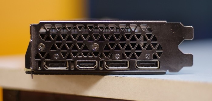 Các cổng kết nối của Nvidia GeForce GTX 1080 Ti Founders Edition