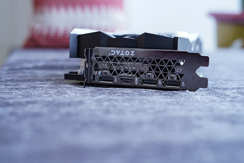 Các cổng kết nối trên GPU Nvidia RTX 2080 Super