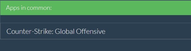 Các game chung trên Steam