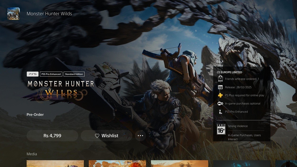 Cách tải trước Monster Hunter Wilds trên PC, PS5 và Xbox