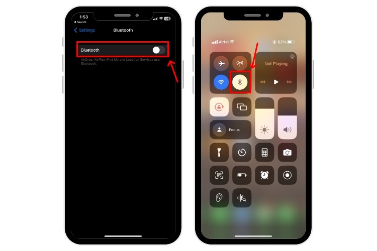 Cách tắt Bluetooth trên iPhone