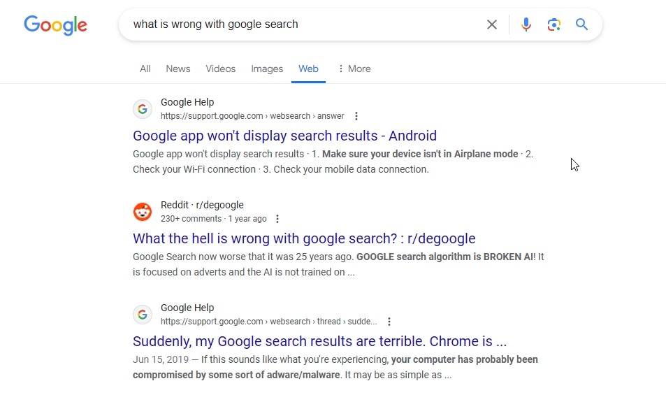Cách tắt Google AI Overview trong Search, chỉ hiển thị kết quả tìm kiếm web