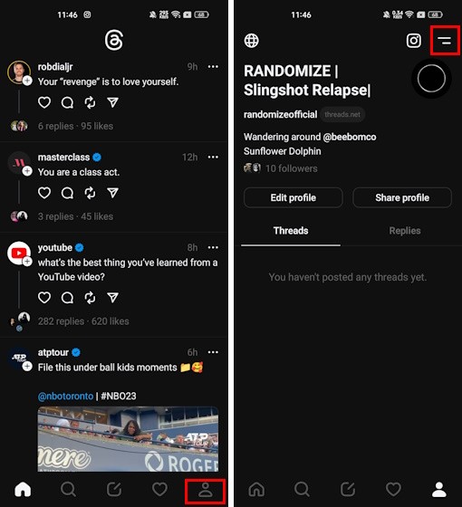 Cách Xem Các Bài Đăng Đã Thích Trên Ứng Dụng Threads