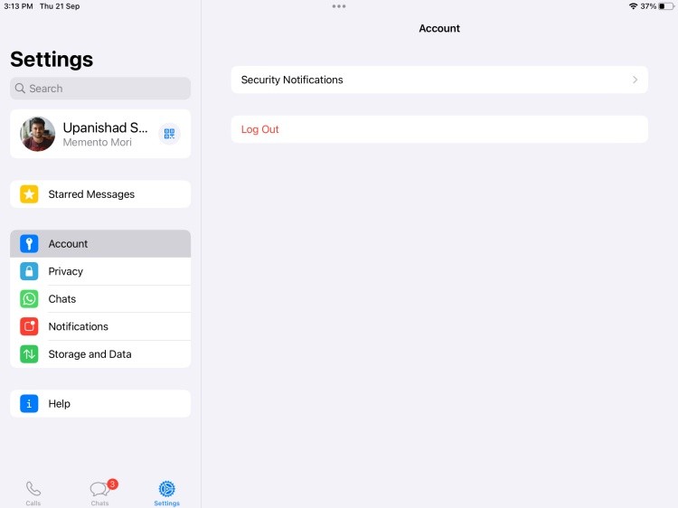 Cài đặt WhatsApp trên iPad