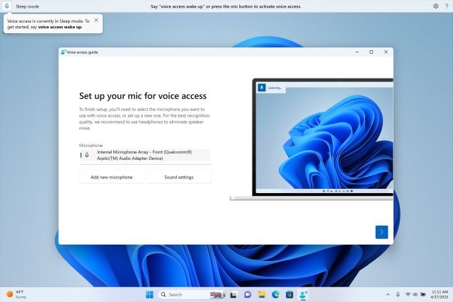 Cải thiện khả năng truy cập bằng giọng nói và các tính năng hỗ trợ mới