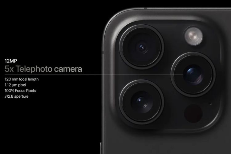 Cải tiến camera tele trên iPhone 15 Pro Max